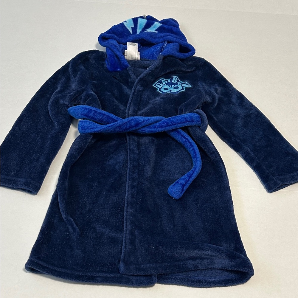 PJ Masks Cat Boy Kids Hooded Pajama Robe